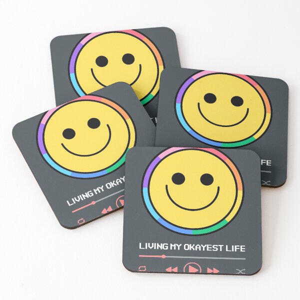 Item preview, Living my Okayest Life designed and sold by Bratak.