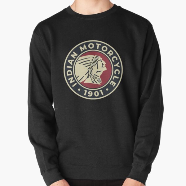 Indian Motorcycle - Chemise à logo vintage personnalisée Sweatshirt épais