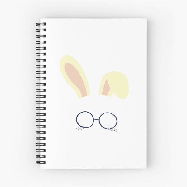 Item preview, Minimalist  Bunny with glasses designed and sold by Stickr-boutiq.