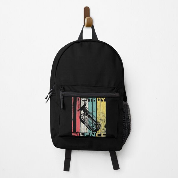 Item preview, Vintage Retro I Destroy Silence Tuba Lover designed and sold by AlexaUSA.