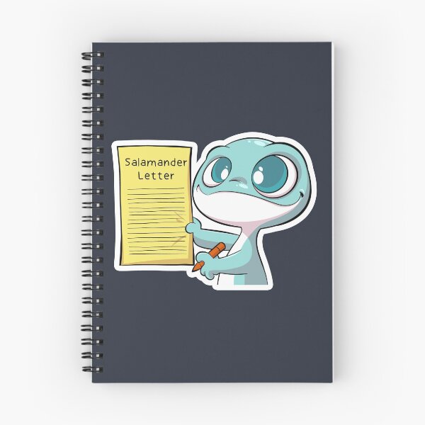 Item preview, Salamander Letter designed and sold by Exmo Merch.