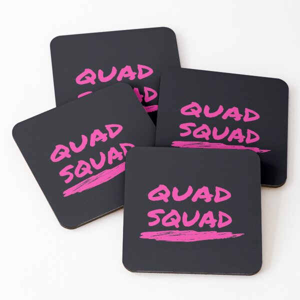 Item preview, Quad Squad - Quads Squat Strength - Girls Who Lift designed and sold by madtoyman.