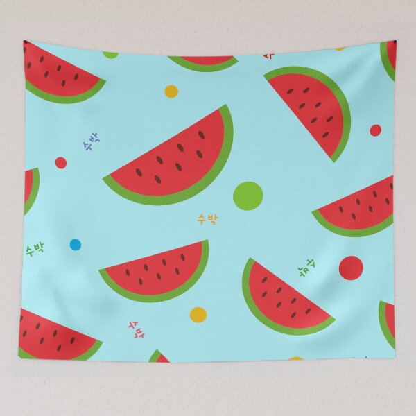 Artikelvorschau, Wassermelonen- und Punktmusterdesign 수박 점 entworfen und verkauft von K-LetterCo.