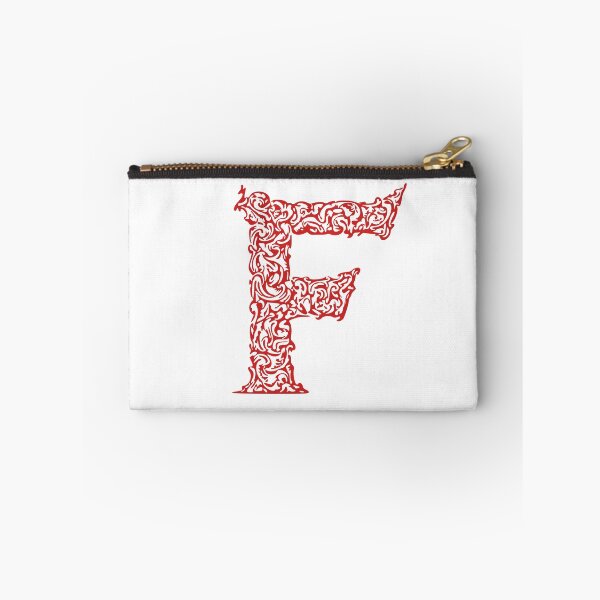 Item preview, Red Monogram - Letter "F" designed and sold by RoamingRabbit.