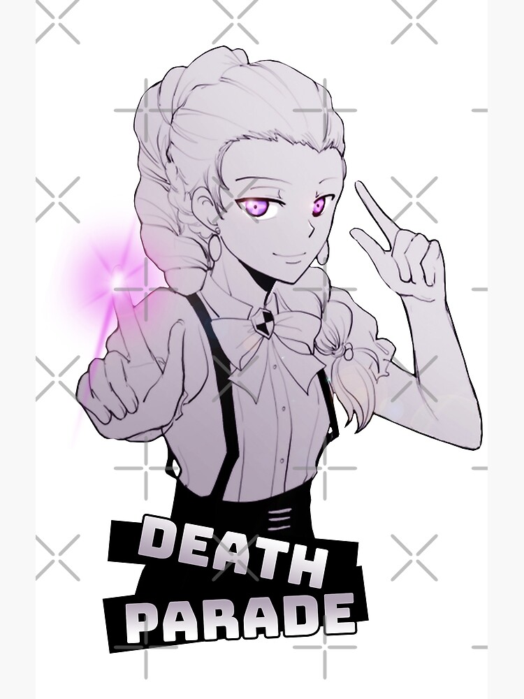 Death parade - Nona fanart | Greeting Card