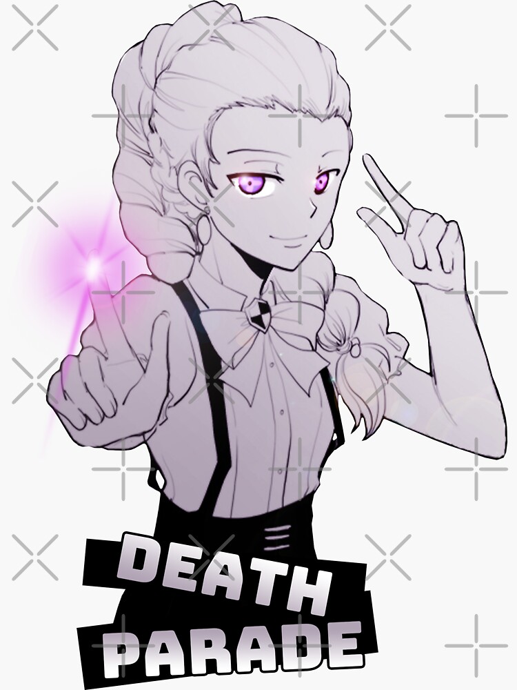 Decim and Mayu Death Parade Sticker by LokittyLevi