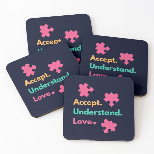 Item preview, Accept, Understand, Love - Autism Awareness designed and sold by madtoyman.