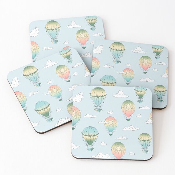Item preview, Colorful rainbow airballoons pattern designed and sold by Tayastore.