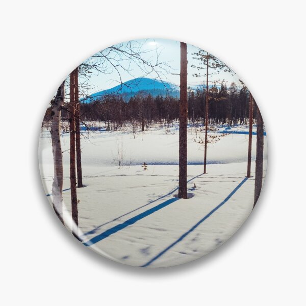 Item preview, Trees and frozen lake, Arctic Finland designed and sold by Jon Sparks.