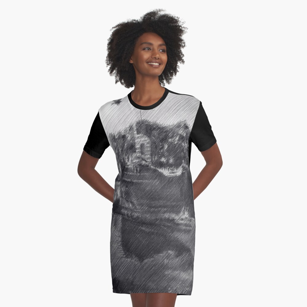 Item preview, Graphic T-Shirt Dress designed and sold by CorneAkkers.