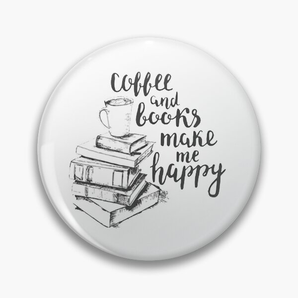 Item preview, Coffee and books make me happy designed and sold by OtterFactory.