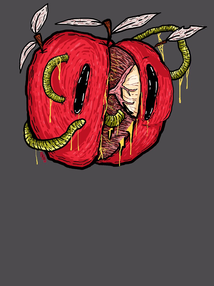 Thumbnail 6 von 6, Premium Oversized Pullover, Apfel designt und verkauft von RottenBrainStem.
