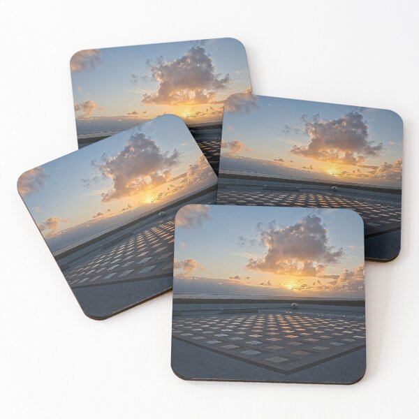 Item preview, Sunset and clouds over the Mussel Tank in Lytham designed and sold by Mark Liebenberg.