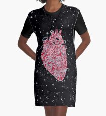 Lonely hearts Graphic T-Shirt Dress