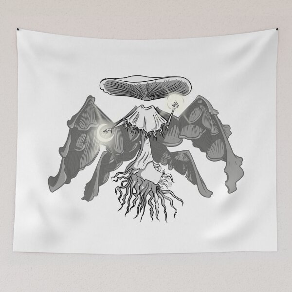 Item preview, The Destroying Angel designed and sold by cuttlefishinknz.