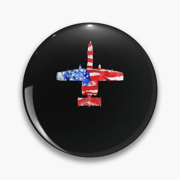 Item preview, United-States-A-10-Thunderbolt-II-Flag-T-Shirt designed and sold by JoanieHintz.