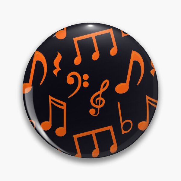 Item preview, Music Notes -  Musician - Orange designed and sold by madtoyman.