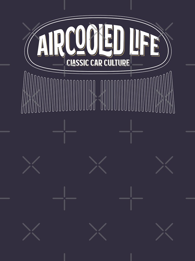 Aircooled Life - Classic Car Culture Oval Beetle design by Joemungus