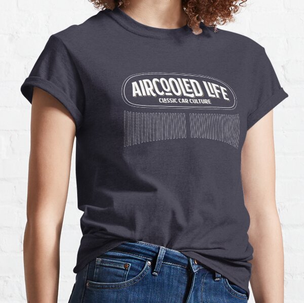 Aircooled Life - Classic Car Culture Oval Beetle design Classic T-Shirt