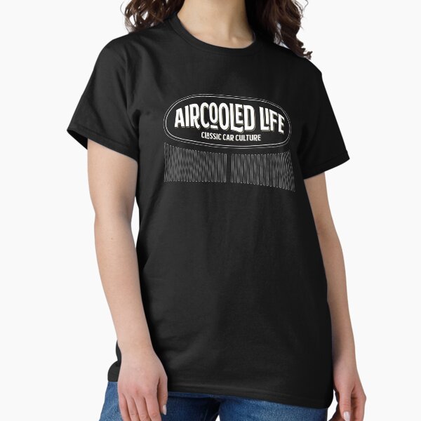Aircooled Life - Classic Car Culture Oval Beetle design Classic T-Shirt