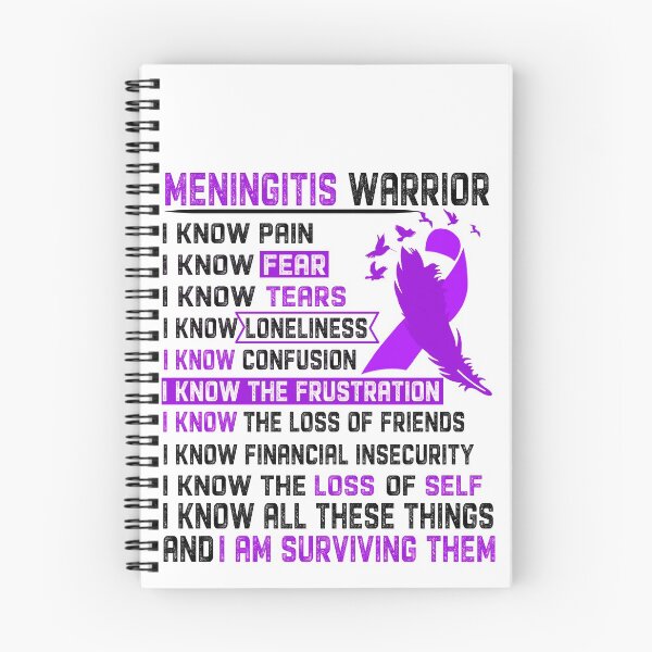 Item preview, I Am Meningitis Warrior, I Know All These Things and I Am Surviving Them designed and sold by DianabellShop.