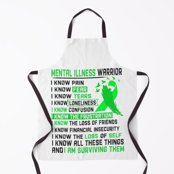 Item preview, I Am Mental Illness Warrior, I Know All These Things and I Am Surviving Them designed and sold by DianabellShop.