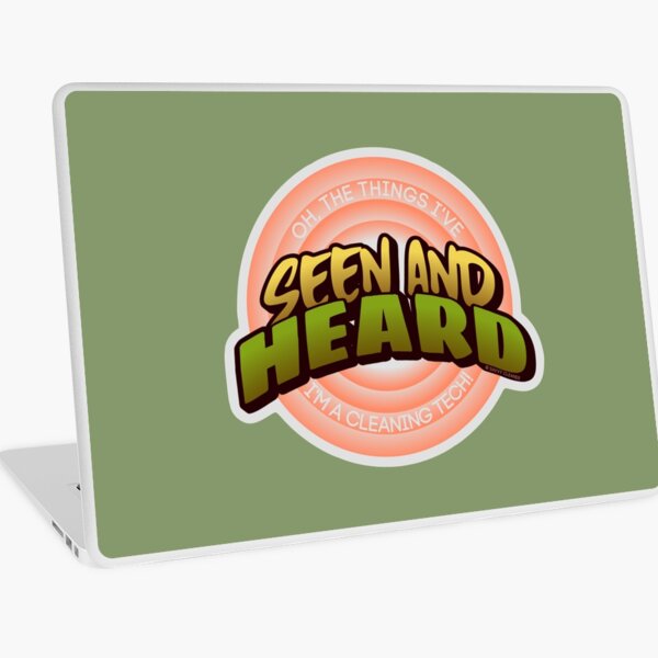 Item preview, Seen and Heard Vintage, Retro Housekeeping Humor designed and sold by SavvyCleaner.