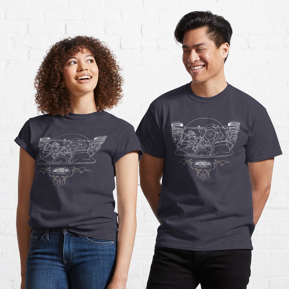 Aircooled Life - Classic Car Culture (Engine) Classic T-Shirt