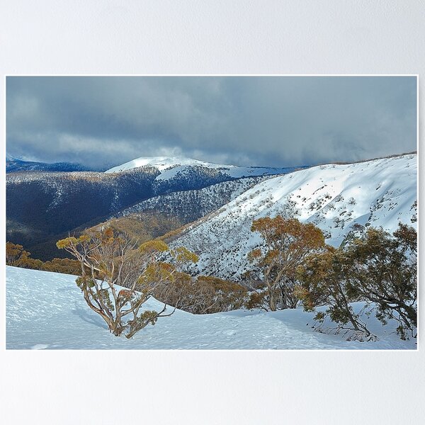 Item preview, Snowy Mountains Views- Victorian Alps National Park ,Victoria Australia designed and sold by Salieri1627.
