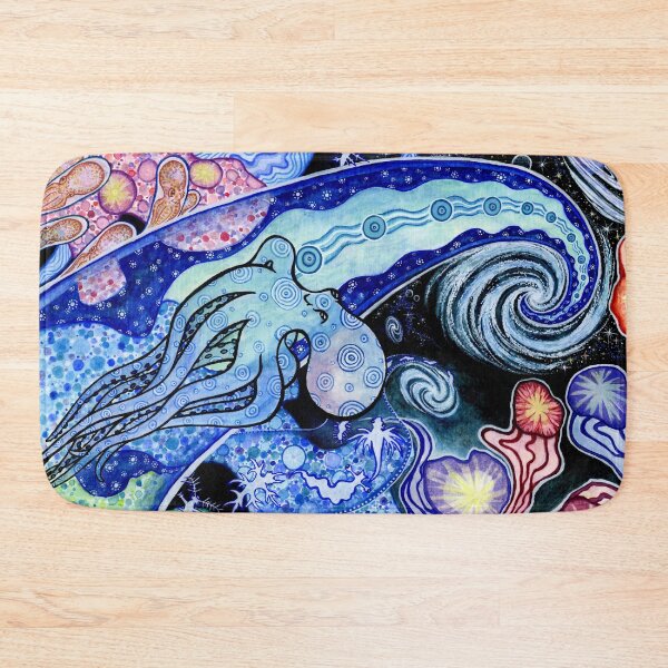 Item preview, Octopia - octopus in mystical outer space designed and sold by Octopiadesign.