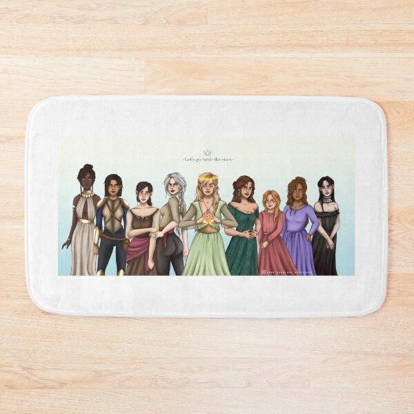 Item preview, Throne of glass ladies print designed and sold by DoodlingLenn.