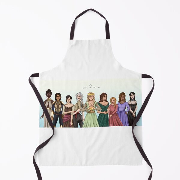 Item preview, Throne of glass ladies print designed and sold by DoodlingLenn.
