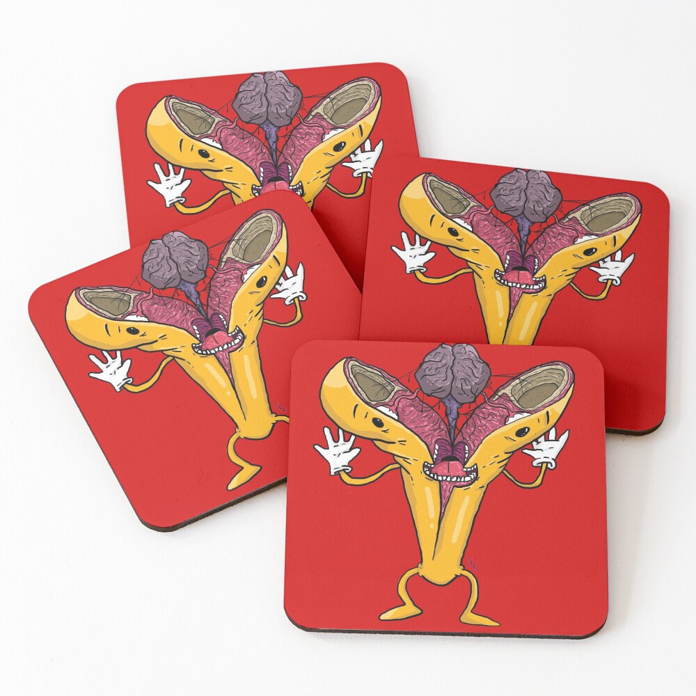 Item preview, Coasters (Set of 4) designed and sold by RottenBrainStem.