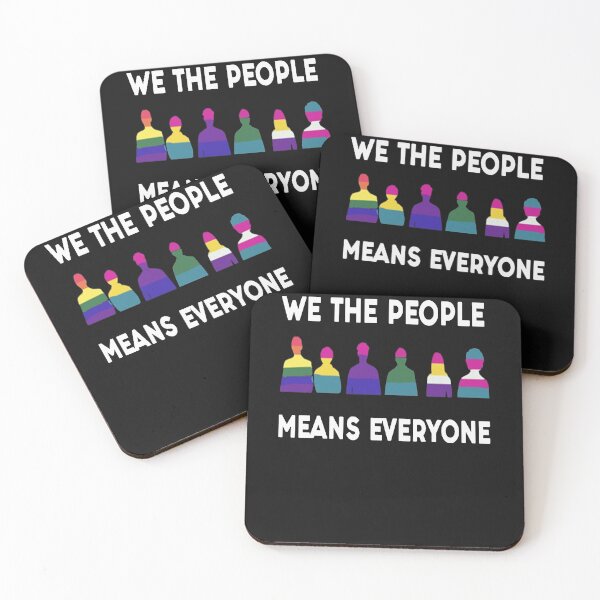 Item preview, We the people means everyone T-shirt (2) designed and sold by JoanieHintz.