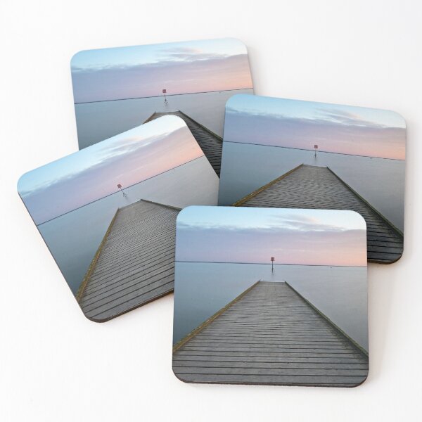 Item preview, Long Exposure of the gentle tide as it ebbs on Lytham Coast designed and sold by Mark Liebenberg.