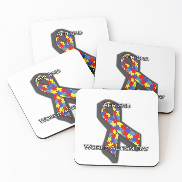 Item preview, I LOVE WORLD AUTISM DAY designed and sold by REALDesign-Shop.