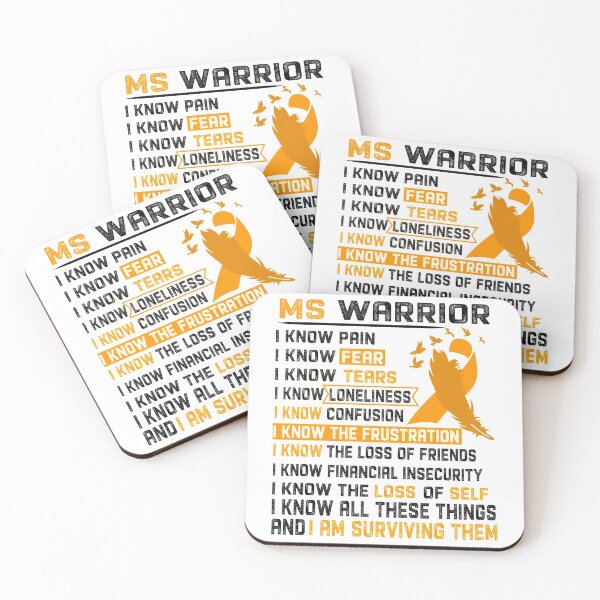 Item preview, I Am MS Warrior, I Know All These Things and I Am Surviving Them designed and sold by DianabellShop.