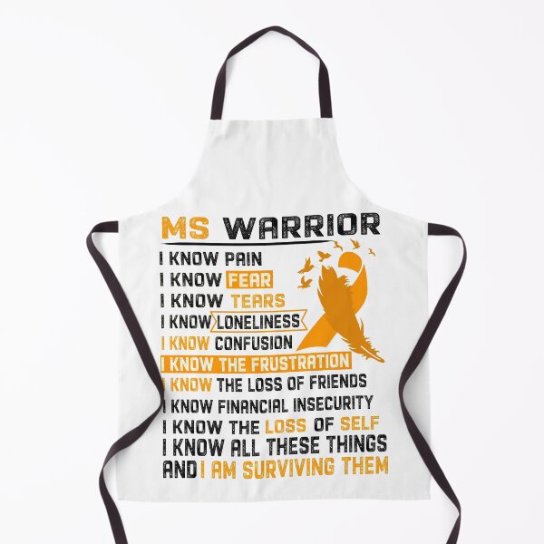 Item preview, I Am MS Warrior, I Know All These Things and I Am Surviving Them designed and sold by DianabellShop.