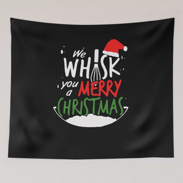 Item preview, We-whisk-you-a-merry-christmas-sweater designed and sold by JoanieHintz.