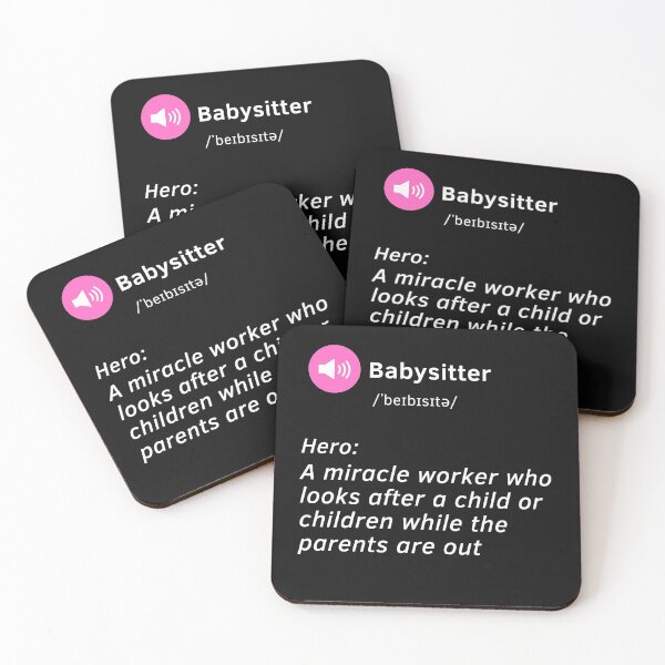 Item preview, Babysitter definition | nice idea gift designed and sold by chi vana.