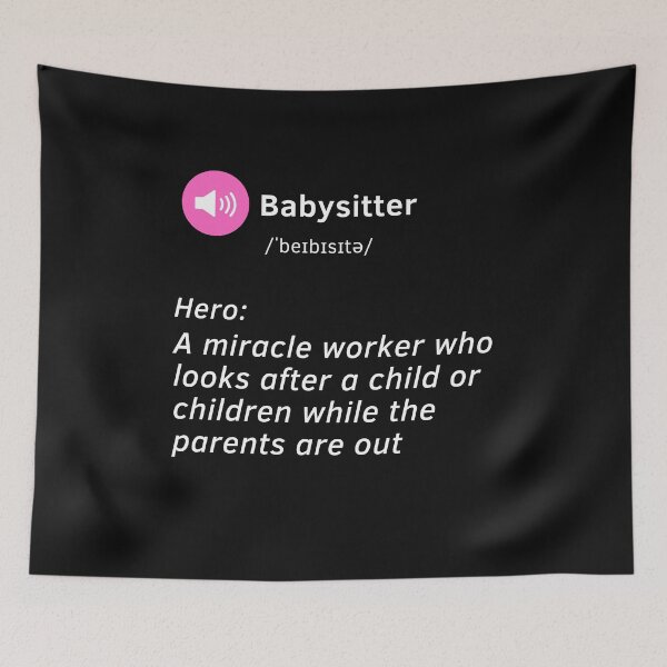 Item preview, Babysitter definition | nice idea gift designed and sold by chi vana.
