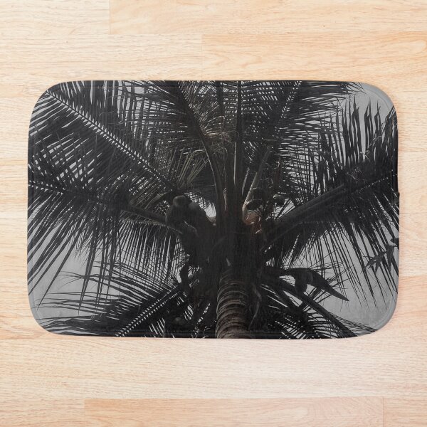 Item preview, black and white palm tree designed and sold by ALittleFlower.