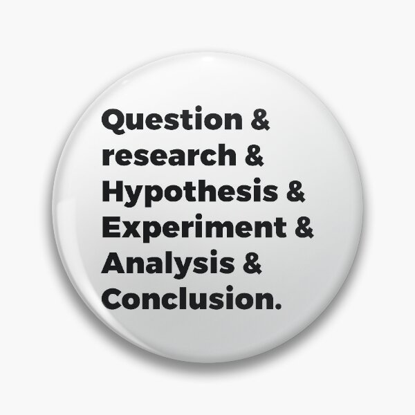 Item preview, Scientific method designed and sold by RedYolk.