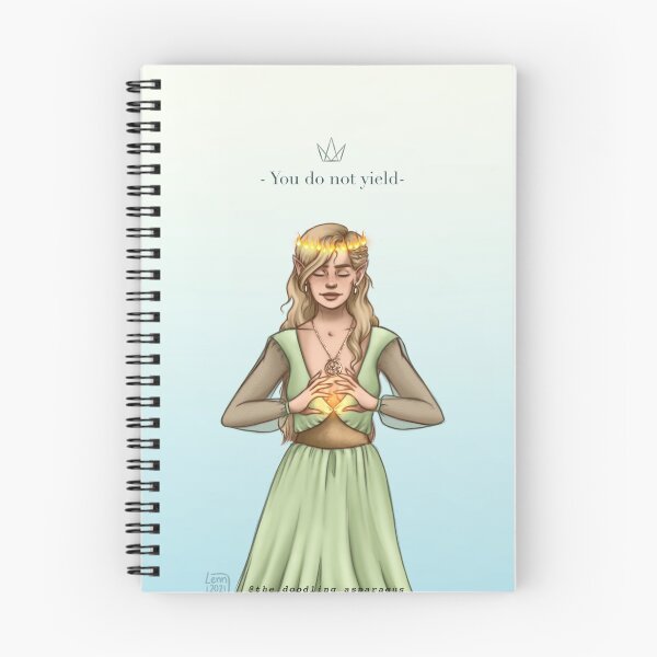 Item preview, Aelin quote print designed and sold by DoodlingLenn.