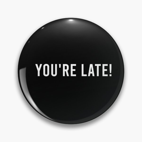 Item preview, You are late! Clock designed and sold by StarShop0.
