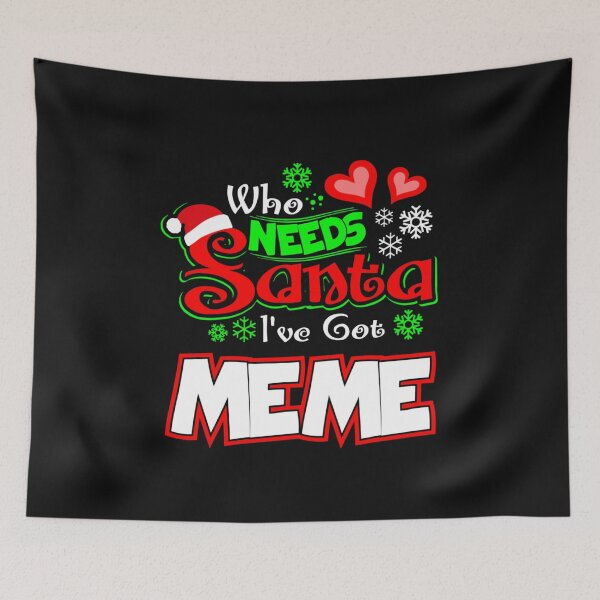 Artikelvorschau, Wer braucht den Weihnachtsmann? Ich habe MeMe Weihnachtsgeschenk 10 entworfen und verkauft von JoanieHintz.