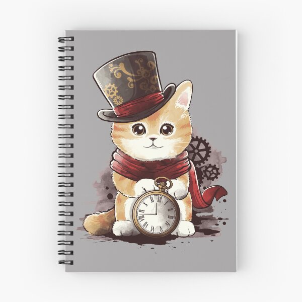 Item preview, Steampunk cat designed and sold by NemiMakeit.
