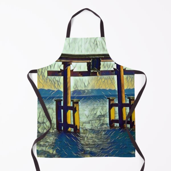 Item preview, Torii, Japanese architecture, glass optics, Tiffany style designed and sold by crea-homedesign.