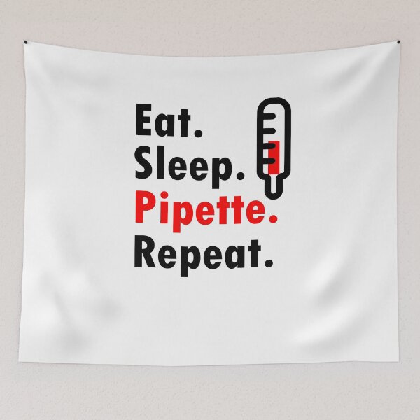 Item preview, Pipetting - Chemist Gift Chemistry Teacher Nerd designed and sold by LeMuesch.