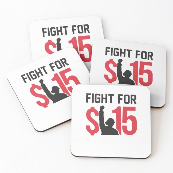 Item preview, fight for $15 designed and sold by BROWNDANGERF.